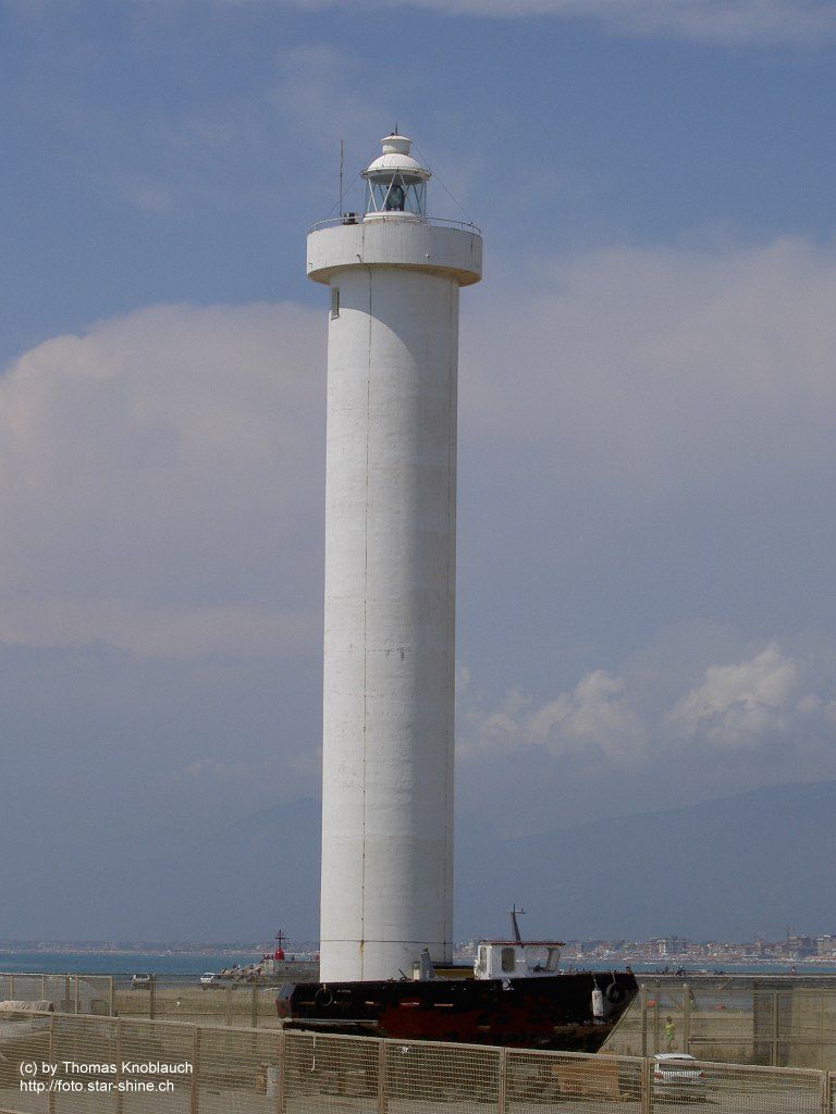 The new Lighthouse in Viareggio, Italy