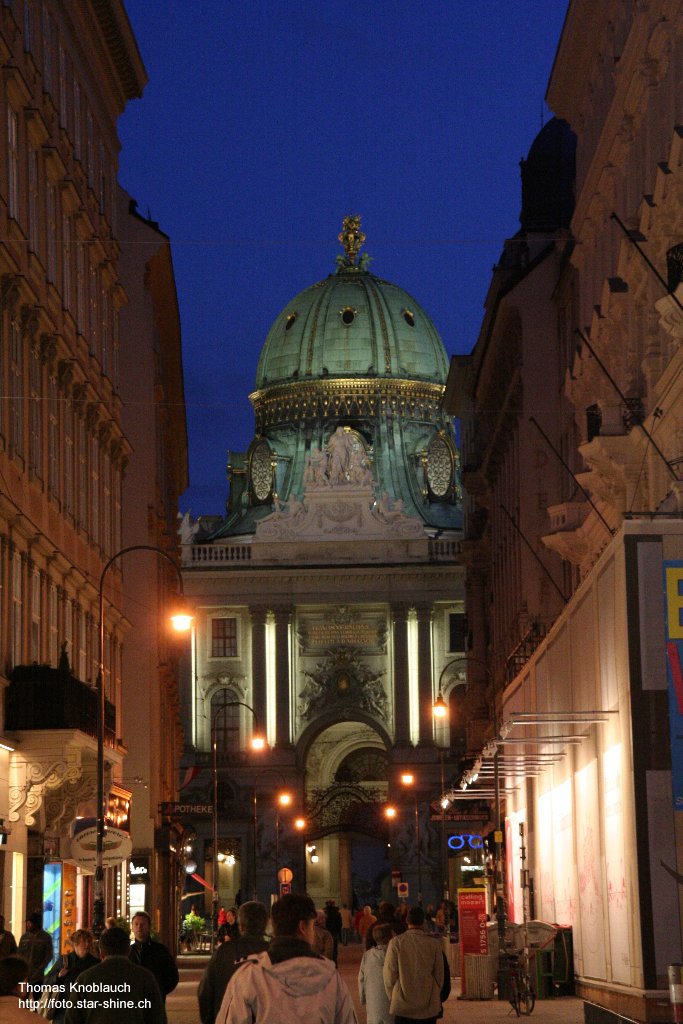 Vienna at night, Austria