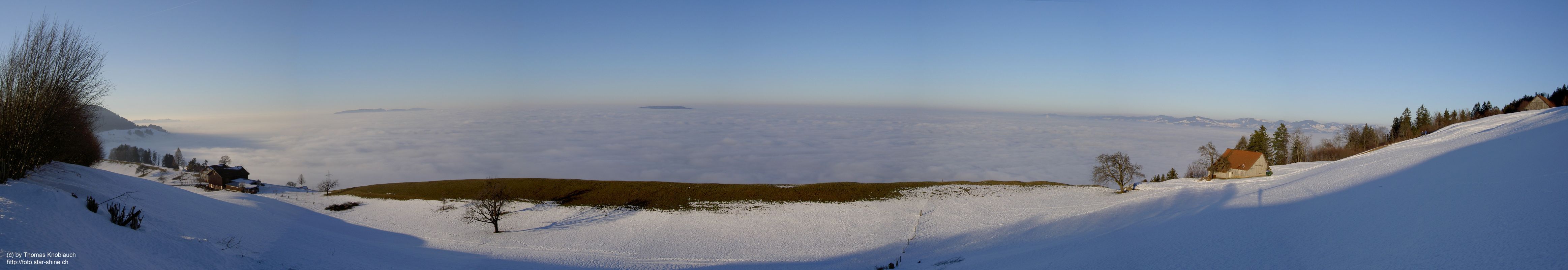Sea of fog Panorama