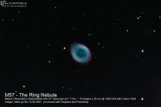 2007-09-14 - M57 at Bülach Observatory with 33inch 2007-09-14 - M57 at Bülach Observatory with 33inch